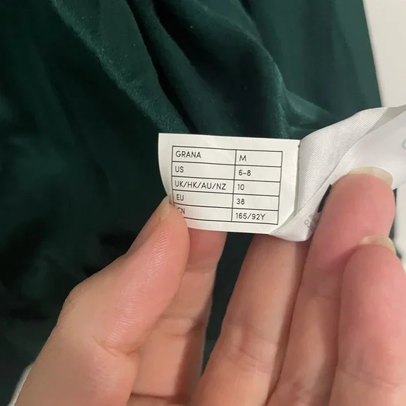 Grana Silk Bomber Sz M - Picture 6 of 12